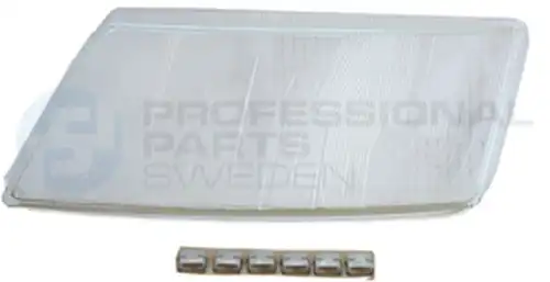 оптично стъкло, главен фар Professional Parts 34340051