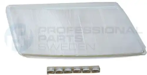 оптично стъкло, главен фар Professional Parts 34340052