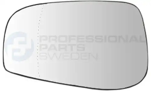 стъкло на огледало, външно огледало Professional Parts 82436034