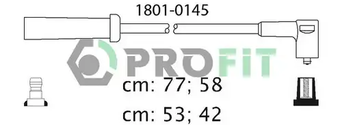 комплект запалителеи кабели PROFIT 1801-0145