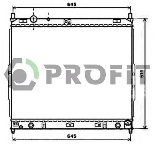 воден радиатор PROFIT PR 6060A2