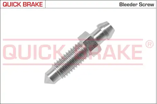 винт на клапан за обезвъздушаване, QUICK BRAKE 0011