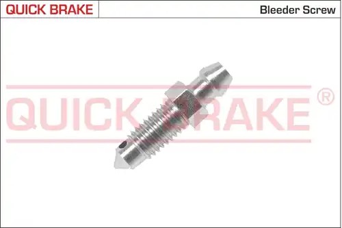 винт на клапан за обезвъздушаване, QUICK BRAKE 0015