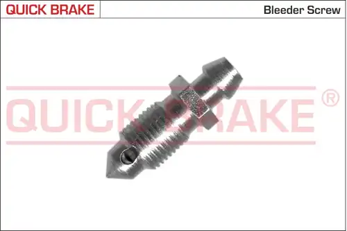 винт на клапан за обезвъздушаване, QUICK BRAKE 0016