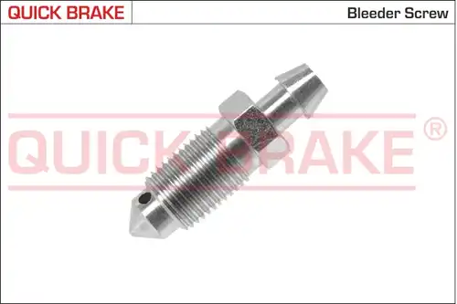 винт на клапан за обезвъздушаване, QUICK BRAKE 0017