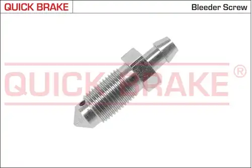 винт на клапан за обезвъздушаване, QUICK BRAKE 0019