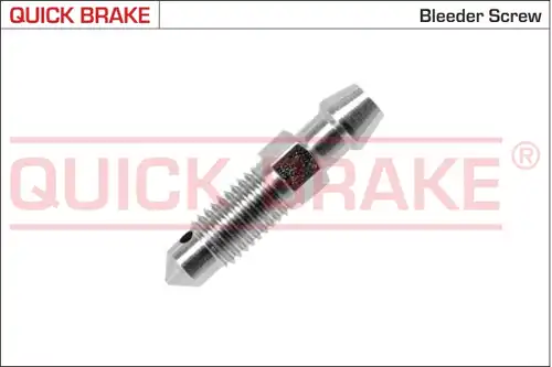 винт на клапан за обезвъздушаване, QUICK BRAKE 0086