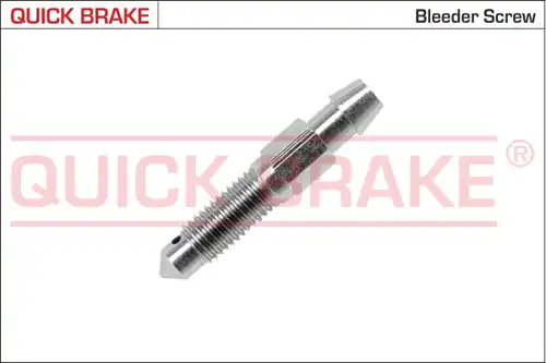 винт на клапан за обезвъздушаване, QUICK BRAKE 0087