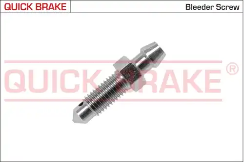 винт на клапан за обезвъздушаване, QUICK BRAKE 0088