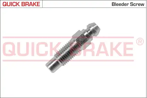 винт на клапан за обезвъздушаване, QUICK BRAKE 0089