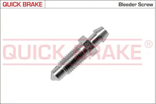 винт на клапан за обезвъздушаване, QUICK BRAKE 0090