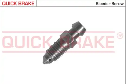 винт на клапан за обезвъздушаване, QUICK BRAKE 0093