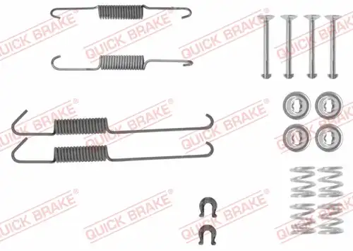 комплект принадлежности, спирани челюсти QUICK BRAKE 105-0002