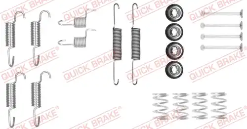 комплект принадлежности, челюсти за ръчна спирачка QUICK BRAKE 105-0025