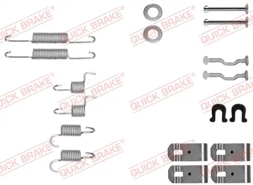 комплект принадлежности, челюсти за ръчна спирачка QUICK BRAKE 105-0028