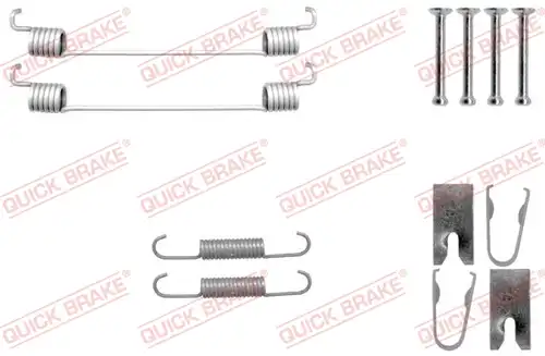 комплект принадлежности, спирани челюсти QUICK BRAKE 105-0042