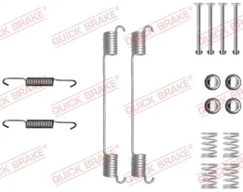 комплект принадлежности, спирани челюсти QUICK BRAKE 105-0048