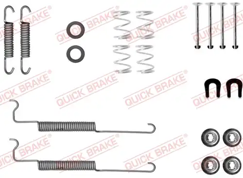 комплект принадлежности, спирани челюсти QUICK BRAKE 105-0049