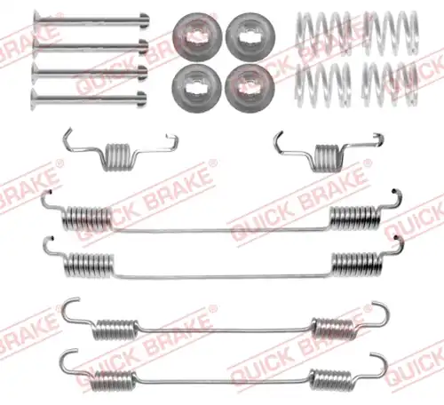 комплект принадлежности, спирани челюсти QUICK BRAKE 105-0057