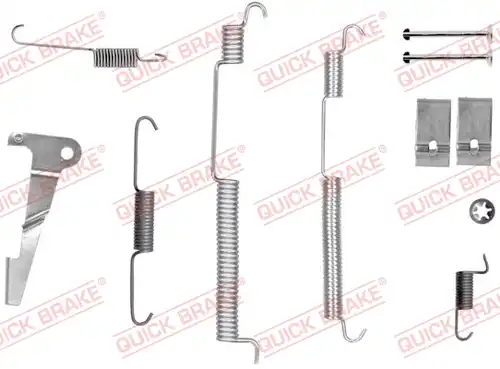 комплект принадлежности, спирани челюсти QUICK BRAKE 105-0070X-1L