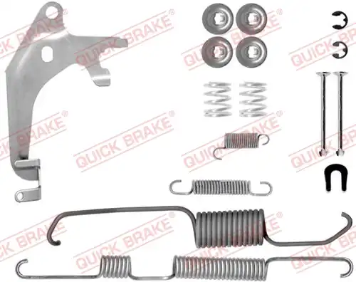 комплект принадлежности, спирани челюсти QUICK BRAKE 105-0730X-1R