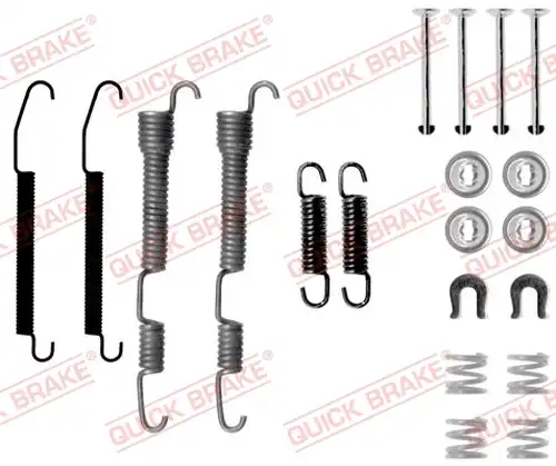 комплект принадлежности, спирани челюсти QUICK BRAKE 105-0761