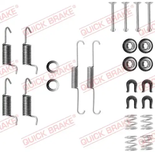 комплект принадлежности, челюсти за ръчна спирачка QUICK BRAKE 105-0788