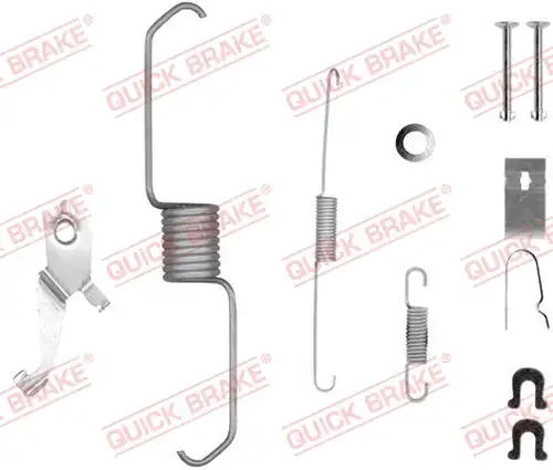 комплект принадлежности, спирани челюсти QUICK BRAKE 105-0855X-1R