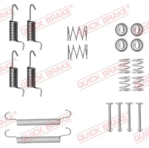 комплект принадлежности, челюсти за ръчна спирачка QUICK BRAKE 105-0899