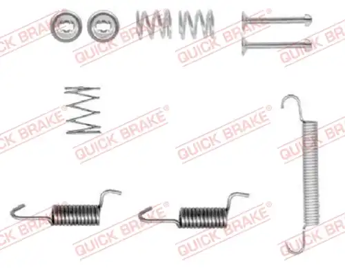 комплект принадлежности, челюсти за ръчна спирачка QUICK BRAKE 105-0899-1