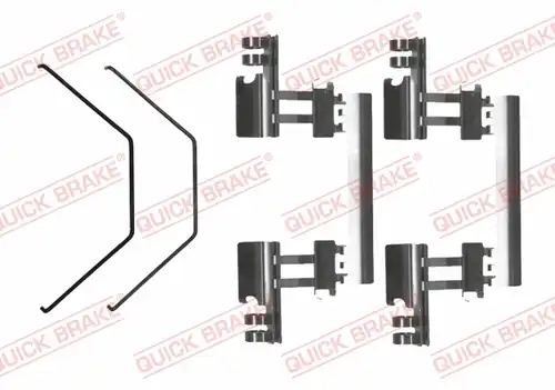 комплект принадлежности, дискови накладки QUICK BRAKE 109-0170R-1