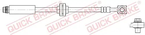 спирачен маркуч QUICK BRAKE 50.201X