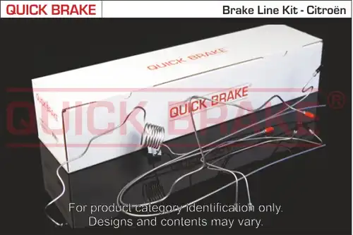 комплект спирачни тръби QUICK BRAKE CI 052