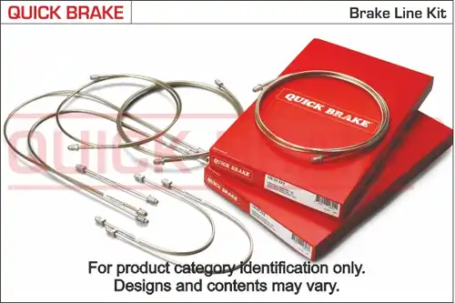 комплект спирачни тръби QUICK BRAKE CN-AU106