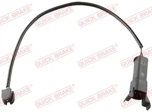 предупредителен контактен сензор, износване на накладките QUICK BRAKE WS 0109 B