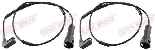 предупредителен контактен сензор, износване на накладките QUICK BRAKE WS 0120 A