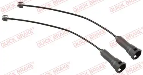 предупредителен контактен сензор, износване на накладките QUICK BRAKE WS 0156 A