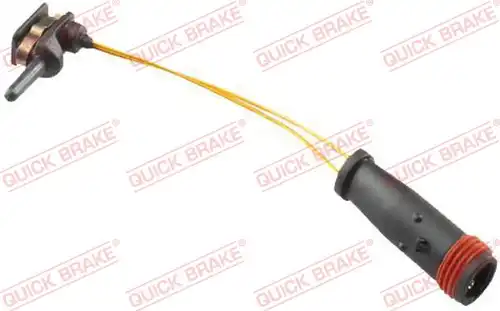 предупредителен контактен сензор, износване на накладките QUICK BRAKE WS 0162 A