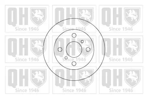 спирачен диск QUINTON HAZELL BDC3559