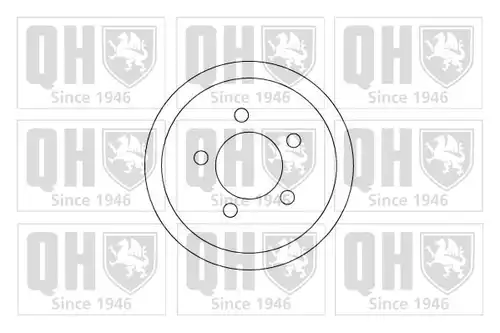 спирачен барабан QUINTON HAZELL BDR310