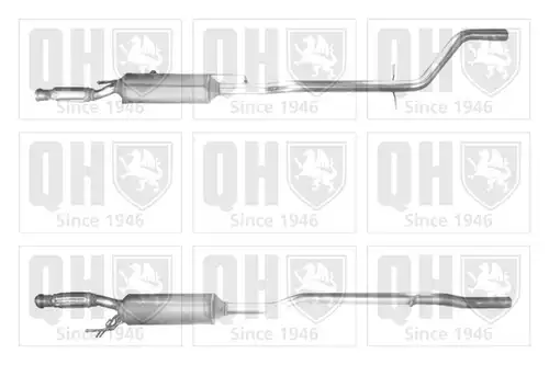 филтър за сажди/твърди частици, изпускателна система QUINTON HAZELL QDPF11274HP