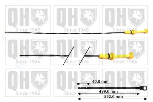 пръчка за измерване нивото на маслото QUINTON HAZELL QOD101