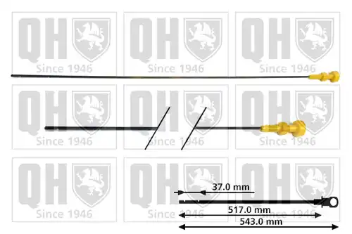 пръчка за измерване нивото на маслото QUINTON HAZELL QOD111