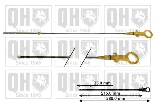 пръчка за измерване нивото на маслото QUINTON HAZELL QOD130