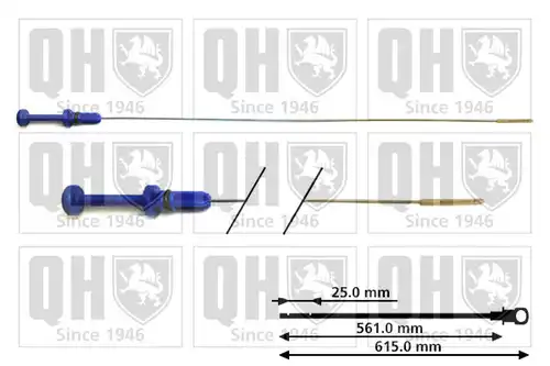 пръчка за измерване нивото на маслото QUINTON HAZELL QOD137