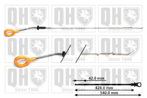 пръчка за измерване нивото на маслото QUINTON HAZELL QOD139