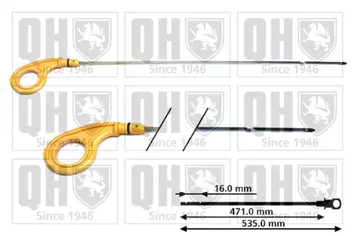пръчка за измерване нивото на маслото QUINTON HAZELL QOD149