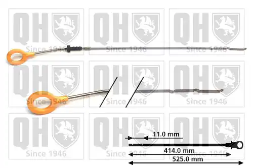 пръчка за измерване нивото на маслото QUINTON HAZELL QOD151