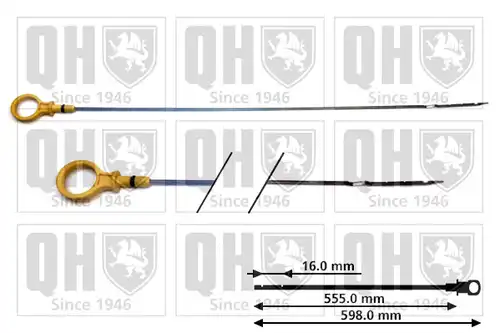 пръчка за измерване нивото на маслото QUINTON HAZELL QOD159