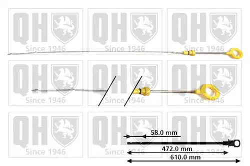 пръчка за измерване нивото на маслото QUINTON HAZELL QOD169